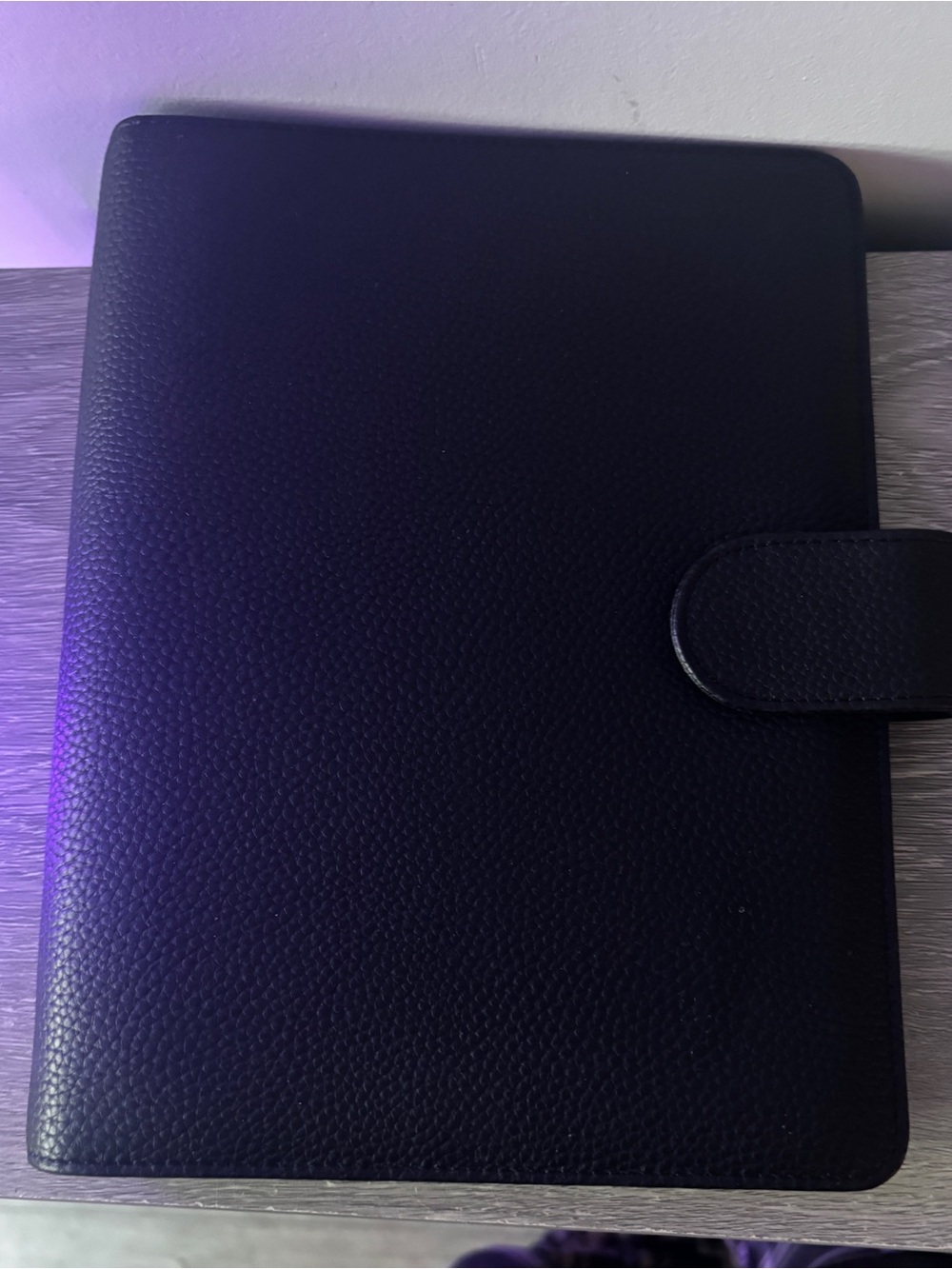 NEW* Black A5 planner with black rings